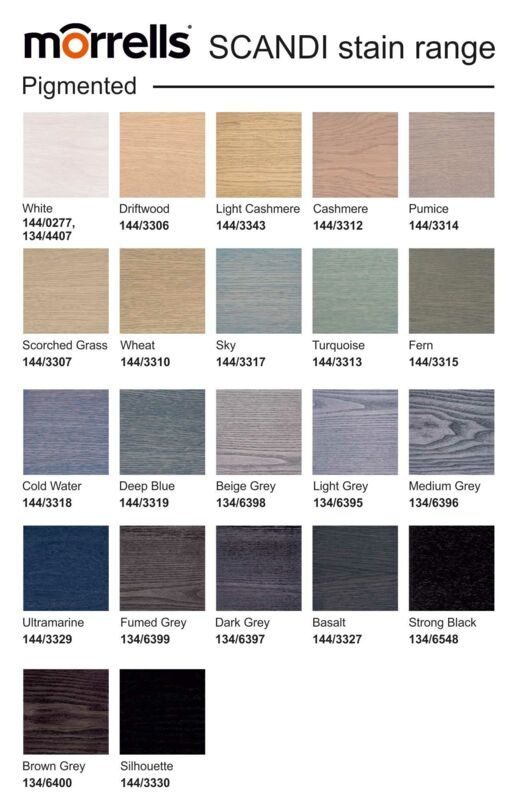 Morrells Scandi Wood Stain, Dark Grey, 1L  thumb 3