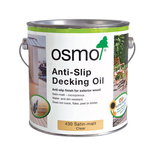 Osmo Anti-Slip Decking Oil, Satin, 2.5L  thumb 1