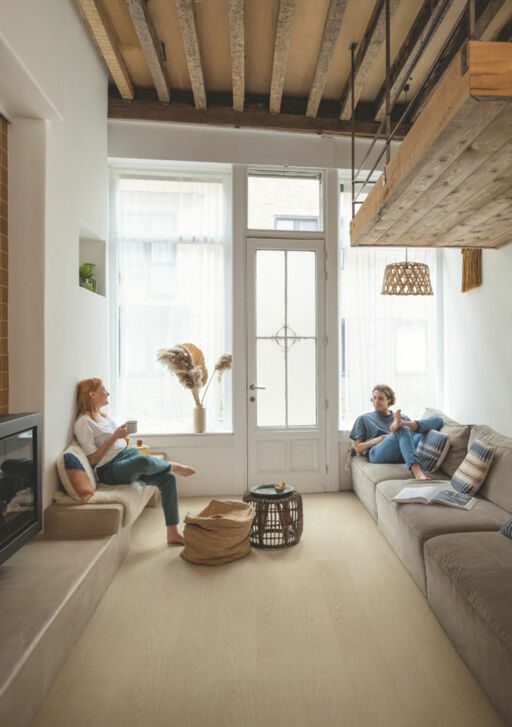 QuickStep Alpha Blos Base, Buttermilk Oak Vinyl Flooring, 189x4x1251mm  thumb 3