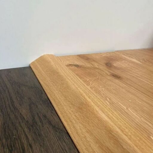 Traditions Solid Oak Reducer Threshold, Unfinished, 15mm, 0.9m  thumb 3