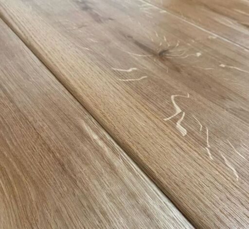 Traditions Solid Oak T-Shaped Threshold, Satin Lacquered, 7mm, 2.44 m  thumb 3