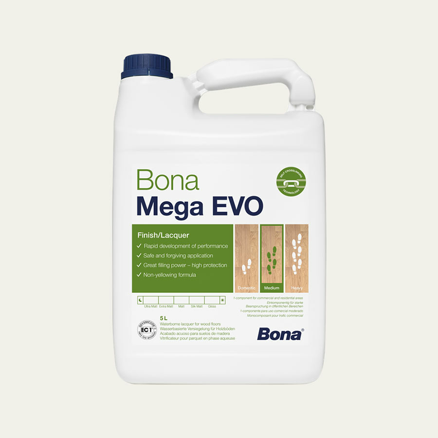 Bona Mega EVO, Ultra Matt Varnish, 5L Image 1