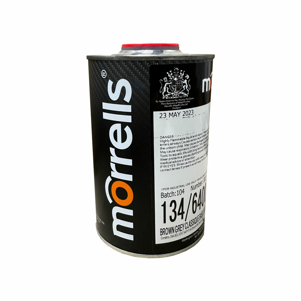 Morrells Scandi Wood Stain, White, 1L Image 1