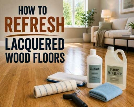 How to Refresh Lacquered Wood Floors