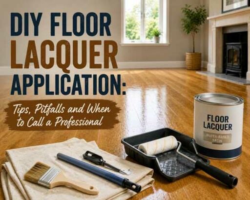 DIY Floor Lacquer Application: Tips and Pitfalls
