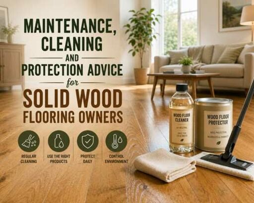 How to Care for Solid Hardwood Floors