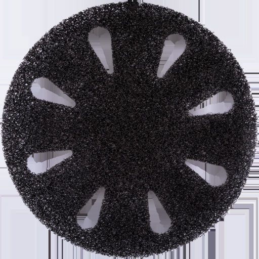 Bona Fiber Brushing Pad, Black, 407mm