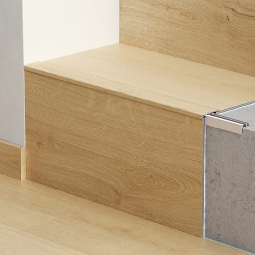 Vinyl Incizo Aluminium Subprofile For Stairs 2m