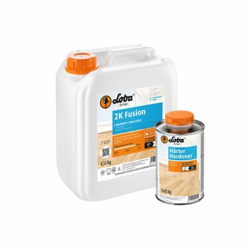 Loba 2K Fusion Lacquer, Semi-Gloss  (UK Satin), 5L