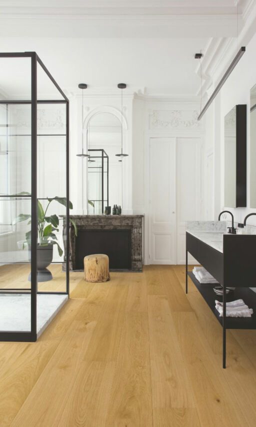 Quickstep Cala Natural Oak Engineered Flooring, Brushed & Extra Matt Lacquered, 220x13x2200mm